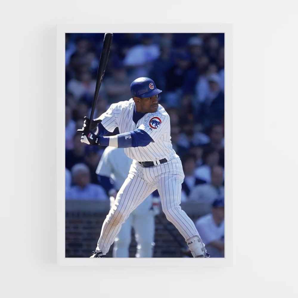 Poster Sammy de sosa – affiche Baseball (vue 3)